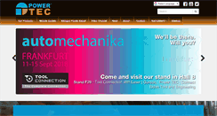 Desktop Screenshot of power-tec.co.uk